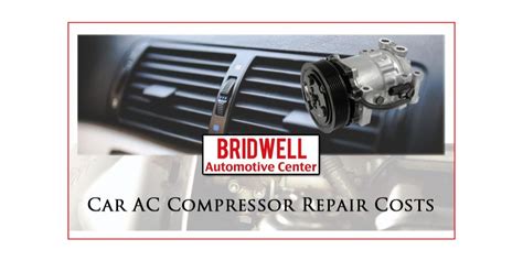 how much does it cost to put a ac compressor in a car