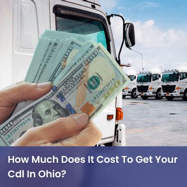 how much does it cost to renew a cdl license in ohio