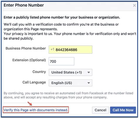 how much does it cost to verify a facebook page
