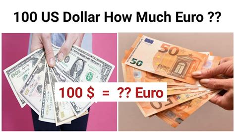 how much is 100 euros worth in dollars