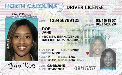 how much is a replacement drivers license in nc