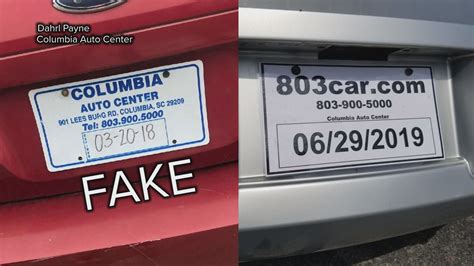 how much is a tag for a car in sc