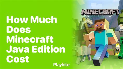 how much is minecraft java edition on steam