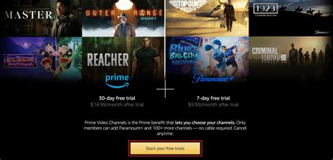 how much is paramount plus on amazon prime in australia