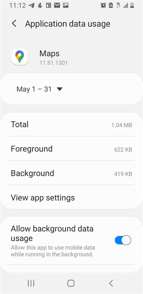 how much mobile data does google use