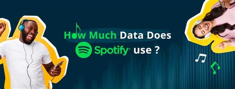 how much mobile data does listening to spotify use
