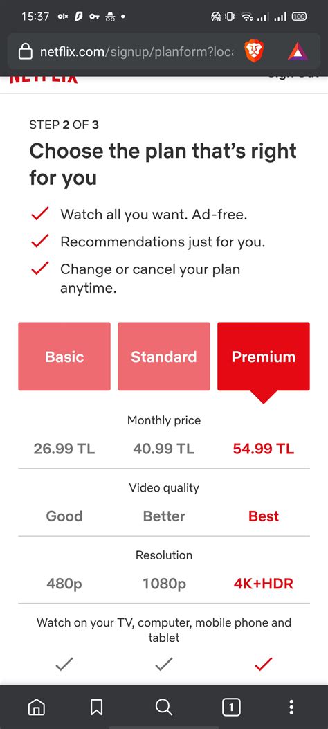 how much netflix in turkey