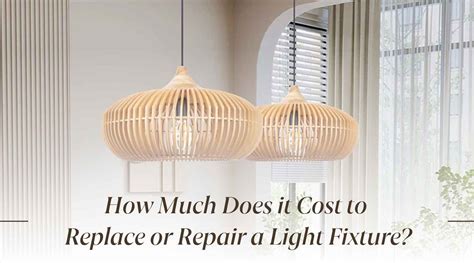 how much to charge to replace a ceiling light fixture