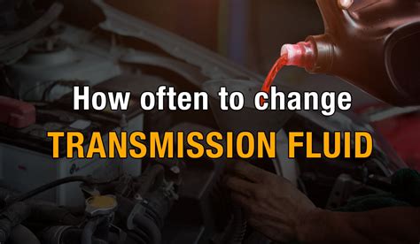 how often to change auto trans fluid