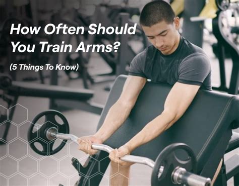 how often to train arms per week