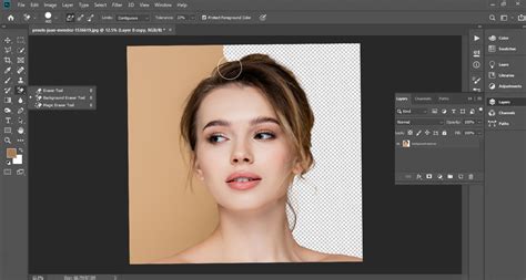 how remove background from image in photoshop
