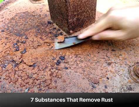 how remove rust from metal