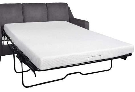 how thick should a sleeper sofa mattress be