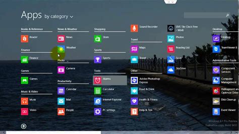 how to access all apps on pc