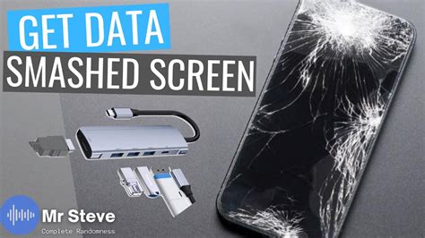 how to access android data with broken screen