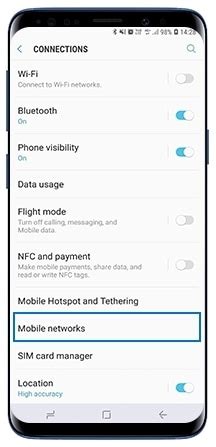 how to access apn settings
