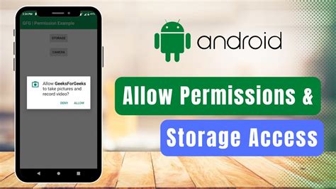 how to access app storage android
