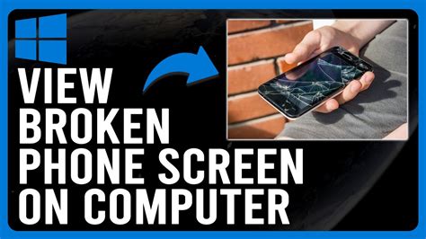 how to access broken android phone from pc