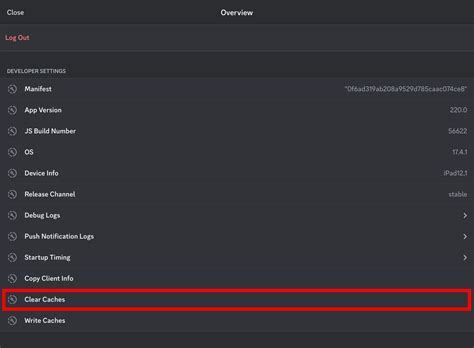 how to access discord cache on android