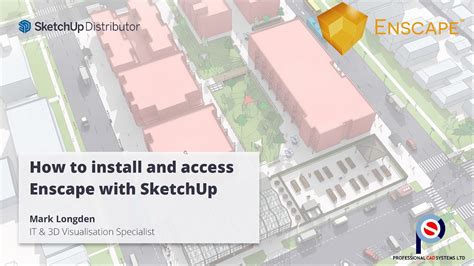 how to access enscape in sketchup
