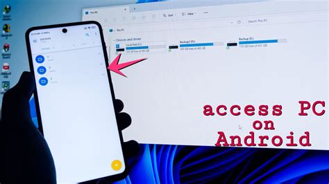 how to access files on android phone from pc