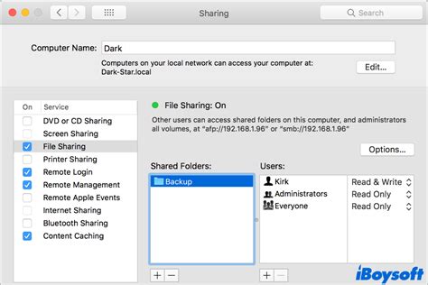 how to access files on mac
