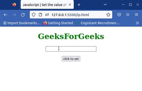 how to access input field value in javascript