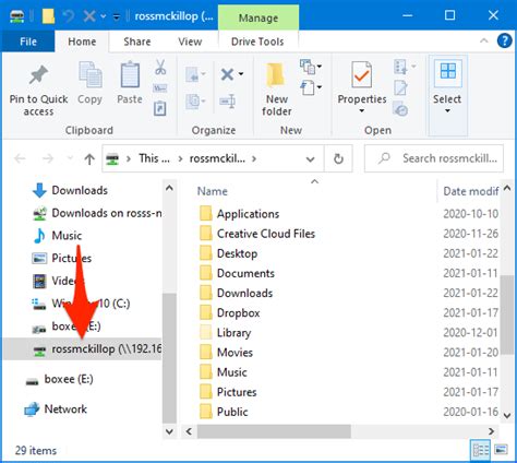 how to access macbook files from windows