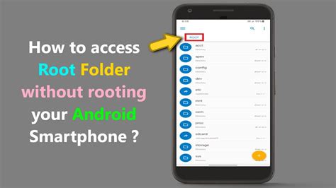 how to access root folder without root