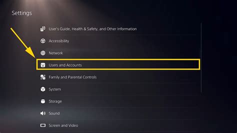 how to access settings on ps5