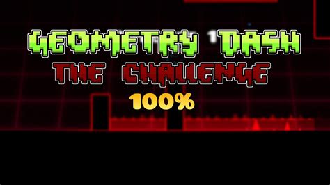 how to access the challenge in geometry dash