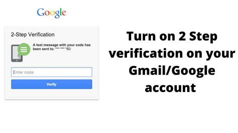 how to activate 2 factor authentication on youtube