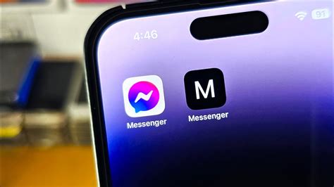 how to activate dual messenger in iphone