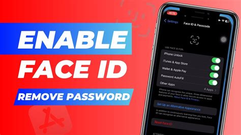 how to activate face id for passwords