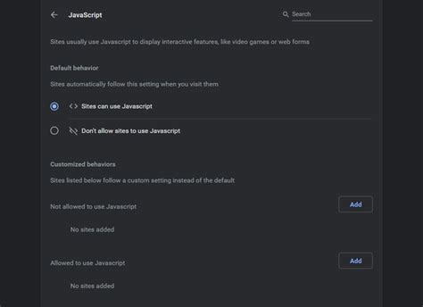 how to activate javascript in my browser