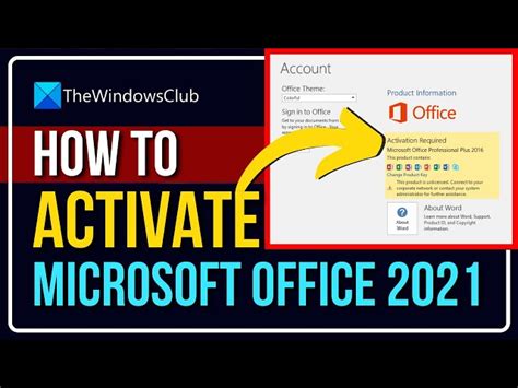 how to activate microsoft office without paying