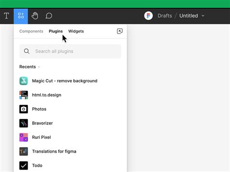 how to activate plugins in figma