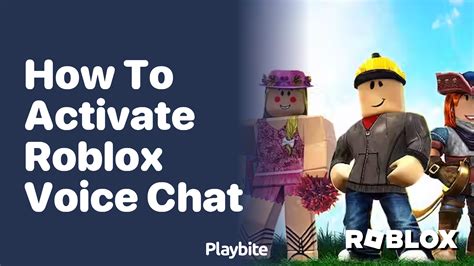 how to activate roblox voice chat on ps4