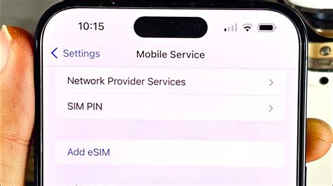 how to activate sim on iphone 15