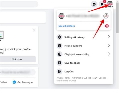 how to activate switch profile on facebook