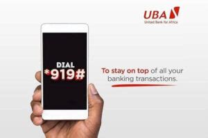 how to activate uba ussd code without atm