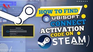 how to activate ubisoft key from steam