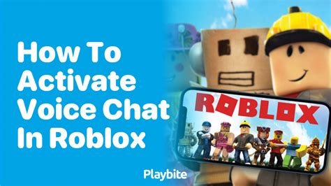 how to activate voice chat on roblox app
