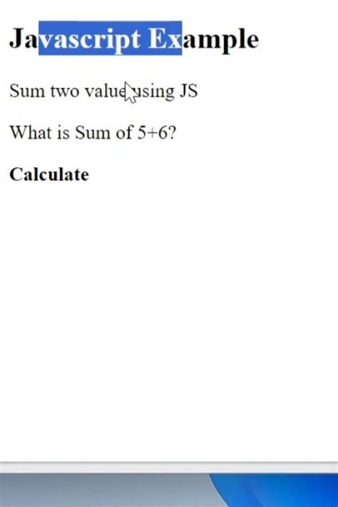 how to add 2 values in js