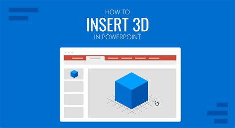 how to add 3d shapes in powerpoint