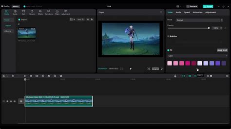 how to add a background in capcut