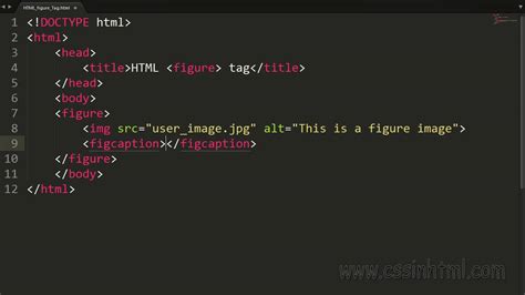 how to add a figure in html