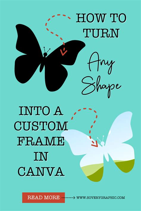 how to add a frame to a shape in canva'