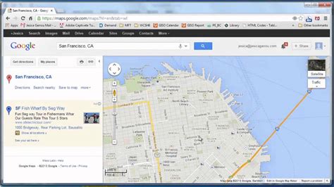 how to add a google map to a word document