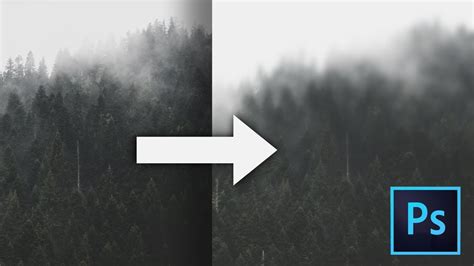how to add a gradient blur in photoshop